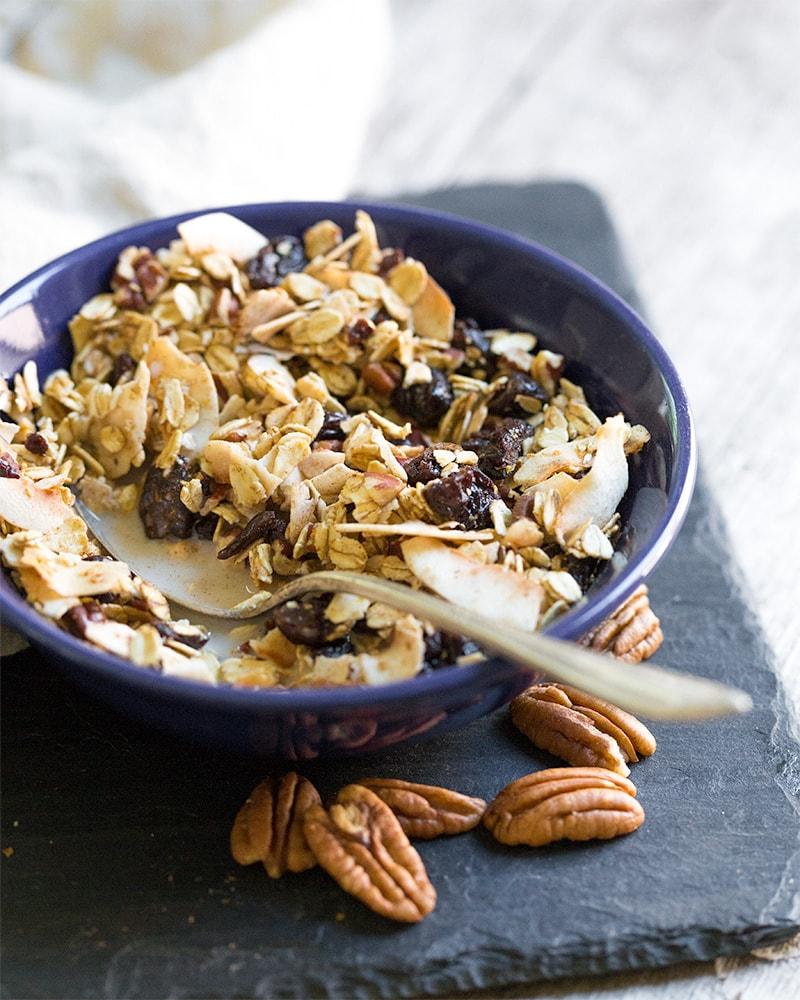 Millican Pecan - Cinnamon Pecan Homemade Breakfast Cereal Recipe