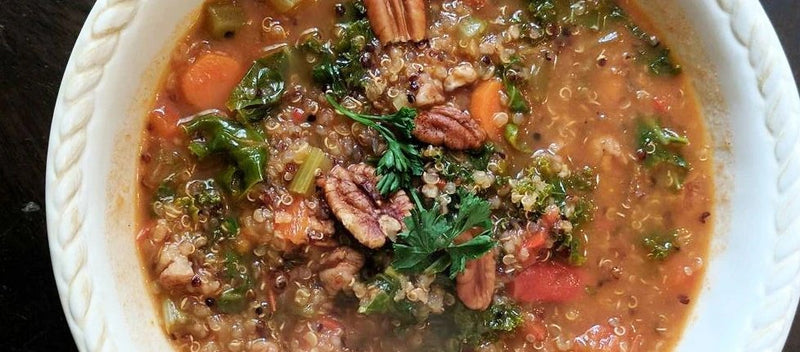 Millican Pecan Rustic Quinoa Soup