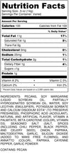Load image into Gallery viewer, Hot &amp; Spicy Pecans - Bag - nutrition label