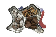 Load image into Gallery viewer, Texas Flag Gift Tin - combination of pecans
