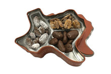 Load image into Gallery viewer, Texas Longhorn Gift Tin - combination of pecans
