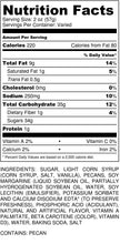 Load image into Gallery viewer, Texas Pecan Brittle - Bag - nutrition label