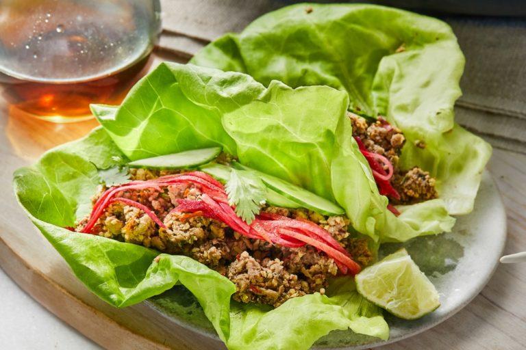 Millican Pecan - Asian Lettuce Wraps Recipe