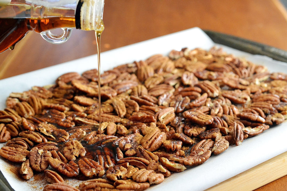 Sweet and Spicy Pecans