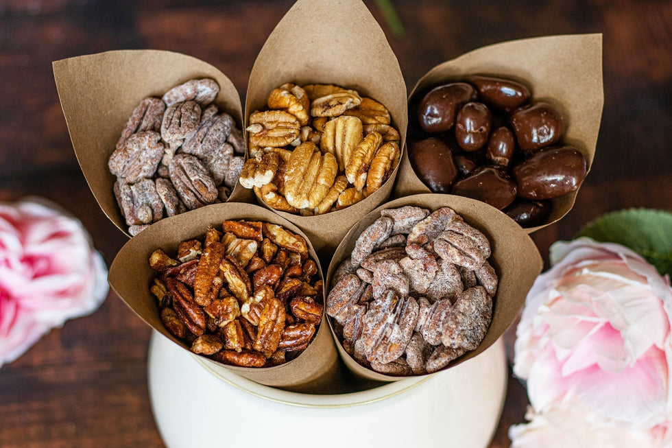 Flavored pecans from Millican Pecan