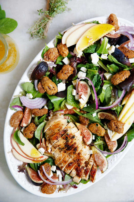 Candied Pecan and Herb Chicken Salad Recipe