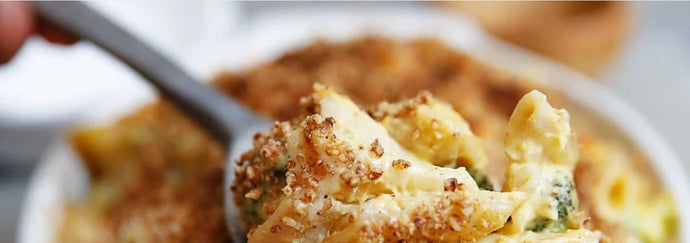 Gluten-Free Mac and Cheese with Pecan Breadcrumbs Recipe