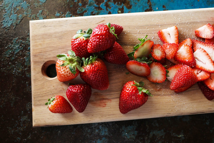 Strawberry Pecan Nut Cake