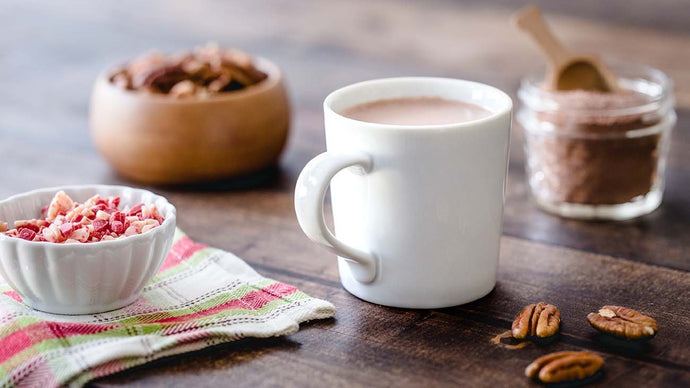Pecan Peppermint Hot Chocolate