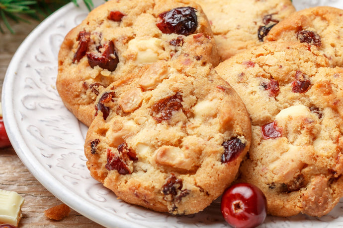 White Chocolate Cranberry Cookies