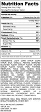 Load image into Gallery viewer, Texas Pecan Pie - nutrition label