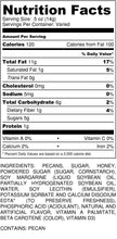 Load image into Gallery viewer, Honey Roasted Pecans - Bag - nutrition label