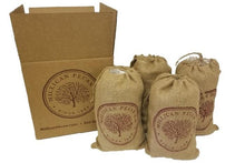 Load image into Gallery viewer, Cracked Pecans 3 lb Burlap Bag - Case of 4