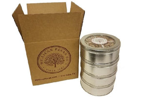 Four Flavors Pecan Gift Tin - Case of 4