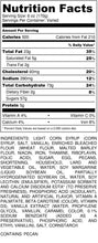 Load image into Gallery viewer, Texas Pecan Pie - nutrition label