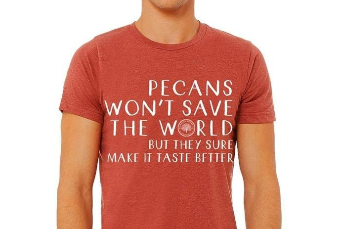 Millican Pecan T-Shirt Heather Clay Crew Neck