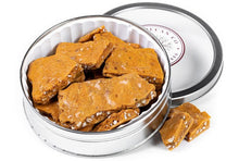 Load image into Gallery viewer, Millican Pecan Brittle 1lb Gift Tin