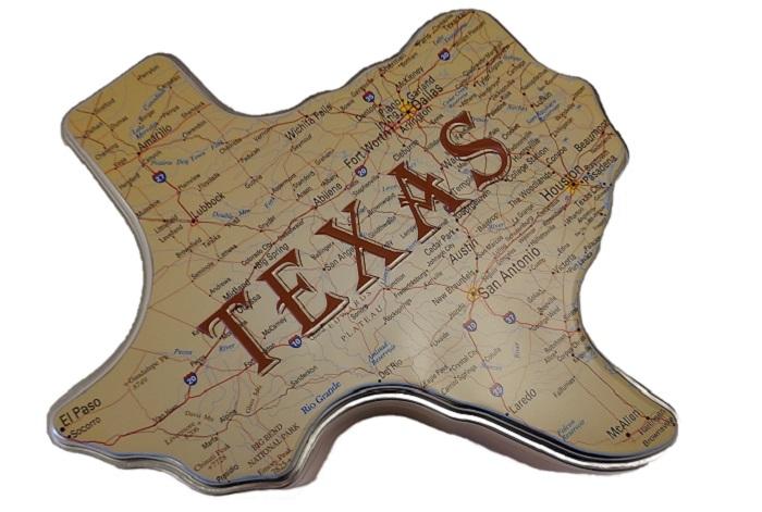 Millican Texas Roadmap Gift Tin